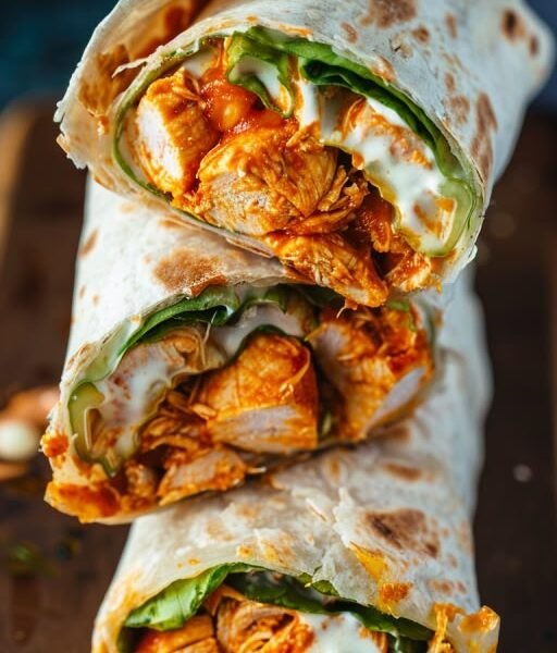 Southern Fried Chicken Wrap